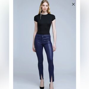 L’AGENCE coated jeans